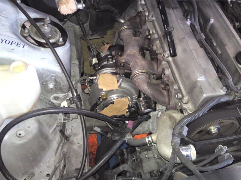 JZX100 マークⅡはタービン交換 - gooブログはじめました！