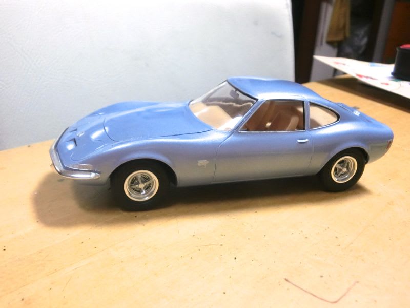 1/25AMT オペル1900GT 製作開始 - sportscar graphic