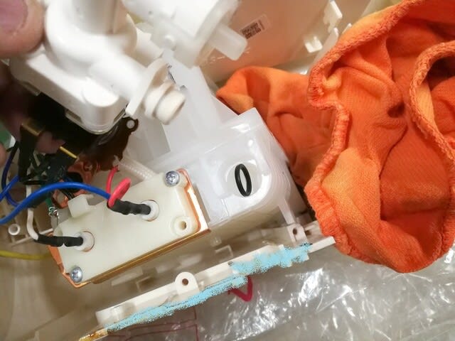 パナソニック 温水洗浄便座 CH931SPFの 分解O/H その