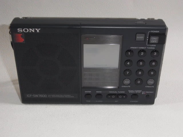SONY, ICF-SW7600 - テレビ修理-頑固親父の修理日記 SONY, ICF-SW7600 - テレビ修理-頑固親父の修理日記