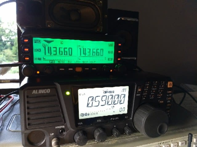 AOR SA7000の設置 - 様々な趣味の日記帳 AOR SA7000の設置 - 様々な趣味の日記帳