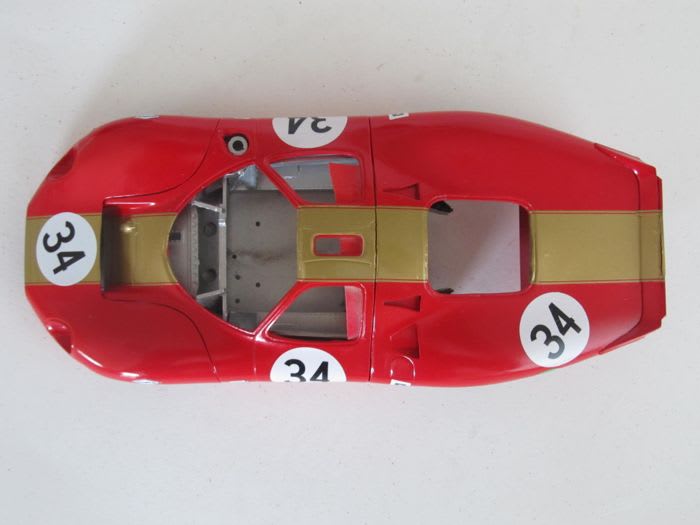 1/24 MODEL FACTORY HIRO FORD P68 製作中3 - sportscar graphic