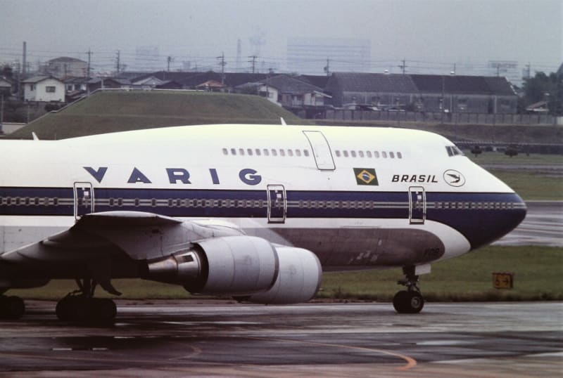 ヴァリグ・ブラジル航空 B747-300 PP-VOB - しゅうおじちゃんの