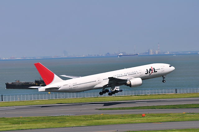 JAL777－200の初号機 JA8981とJA8977