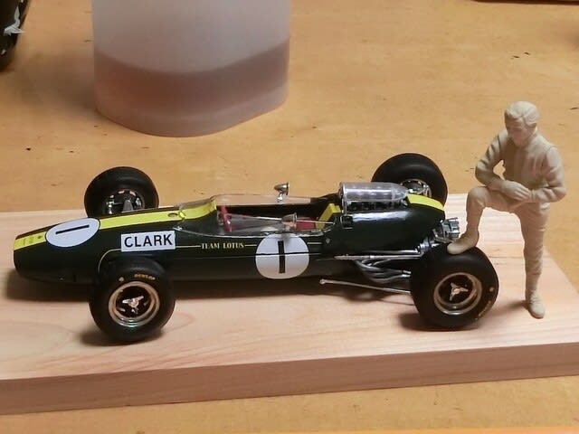 エブロ1/20 ロータス33 完成! - sportscar graphic エブロ1/20 ロータス33 完成! - sportscar graphic