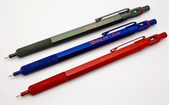 柔らかい ロットリング 筆記具「ロットリング600」 新色 - 秋田萬年筆 筆記具