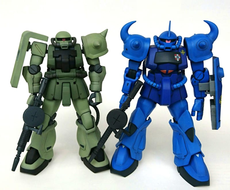 闇夜のフェンリル隊（HGUC 1/144 MS-06F-2 ザクII F2型 ジオン軍