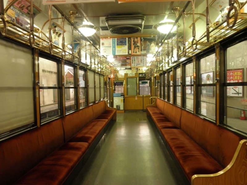 大切な人へのギフト探し 鉄道部品 車内表示 嵐電（京福電鉄） 