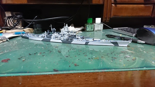 1/700】戦艦USSアイオワ 製作【タミヤ】 - 黒鉄重工