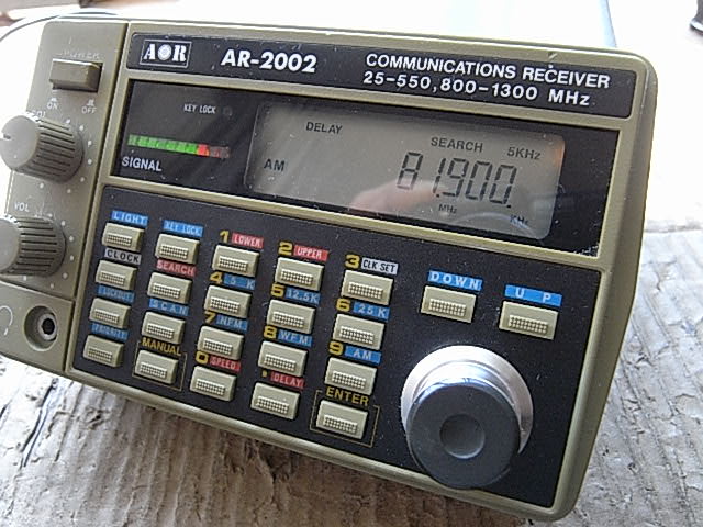 AOR, AR-2002 - テレビ修理-頑固親父の修理日記 AOR, AR-2002 - テレビ修理-頑固親父の修理日記