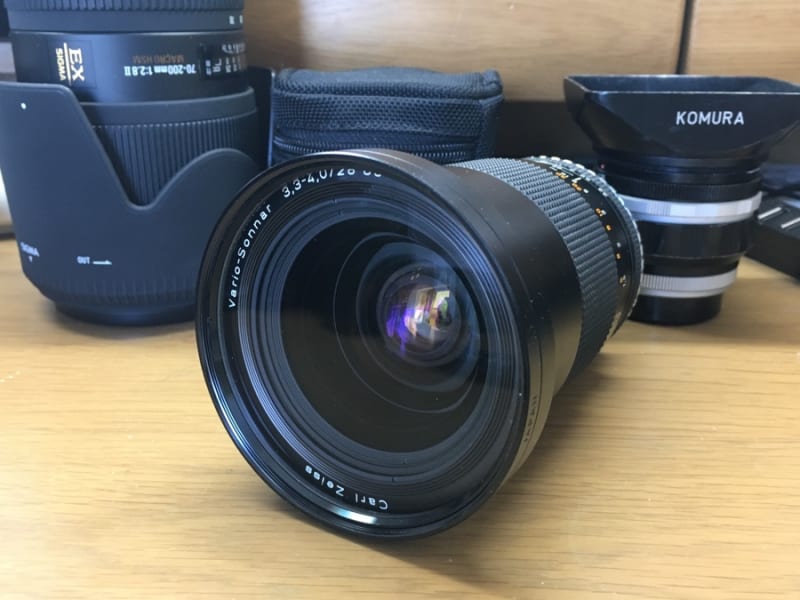 RTS Vario-SonnarT* 28-85mm F3.3-4導入 - 変なカメラ好きの写真 RTS Vario-SonnarT* 28-85mm F3.3-4導入 - 変なカメラ好きの写真