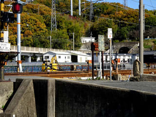 岡山 茶屋町 日生 赤穂線 旧国鉄 電車のプレート 鉄道 看板