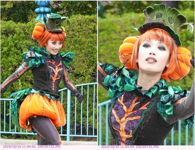 ダンサー 〈かかぼちゃ風コスチューム スプーキー“Boo!”パレード ダンサー 〈かかぼちゃ風コスチューム スプーキー“Boo!”パレード