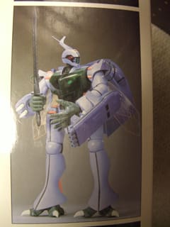 オーラバトラー 旧キット1/24ダンバイン完成 - 部長職のお仕事