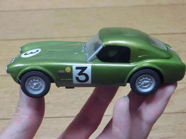 1/32 60年代レベルスロットボディ改造 ACコブラ289ルマンハード