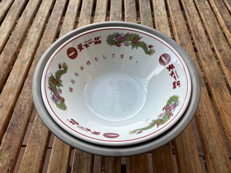 実食レビュー⭐︎ “天下一品”チタン製ラーメンどんぶり - スロー