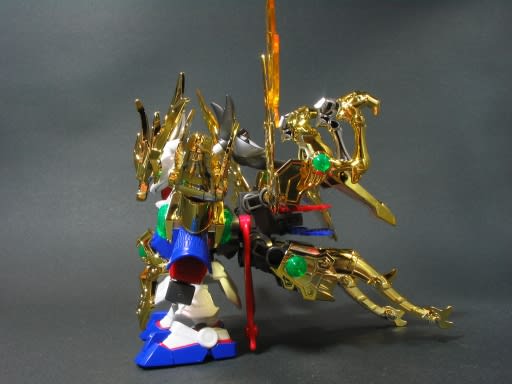 パチ組み 三国伝 真 翔烈帝龍装劉備ガンダム 龍輝宝 的盧 その2 パチ組み 三国伝 真 翔烈帝龍装劉備ガンダム 龍輝宝 的盧 その2