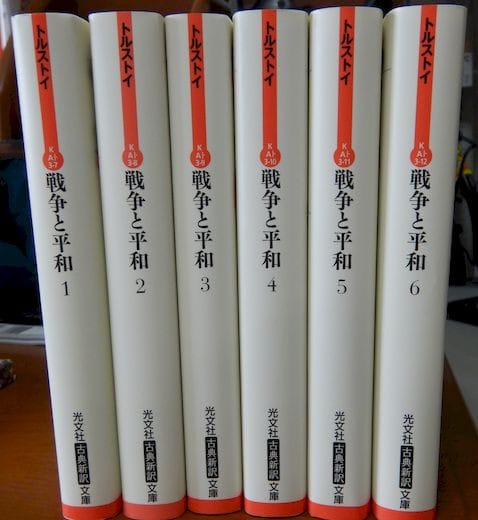 戦争と平和 1～6巻 - トルストイ 訳:望月哲夫 (光文社古典新訳