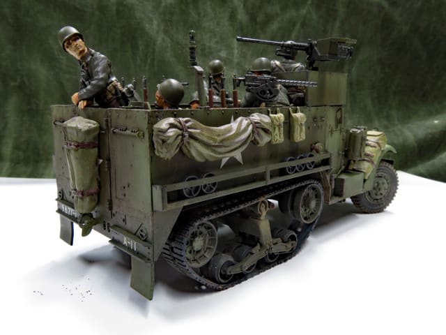 M3A1 1/35 #13 完成 - はじめの戦車模型づくり