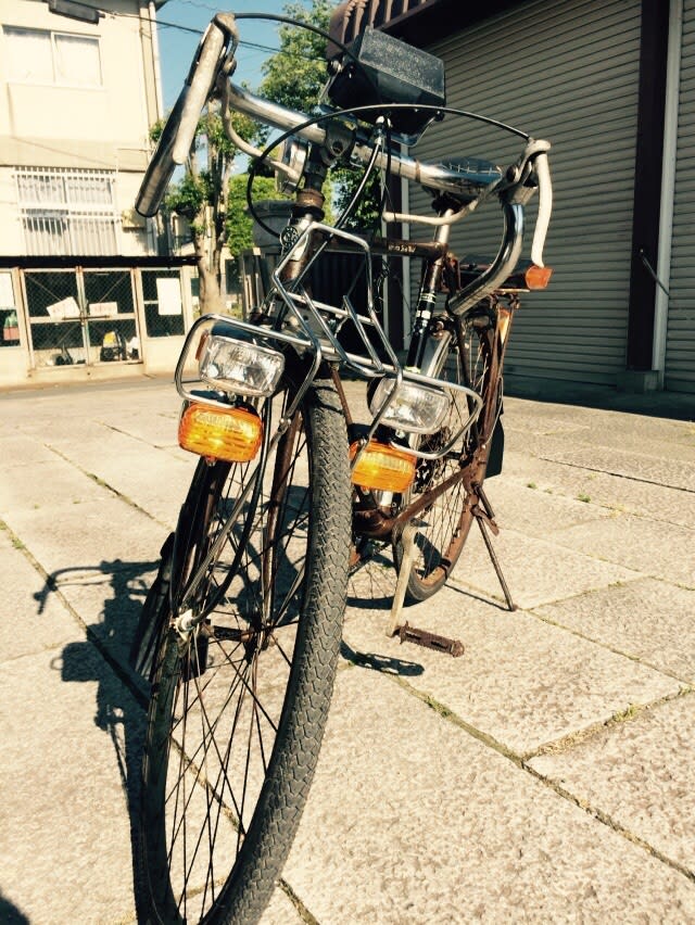 倉庫保管品 昭和レトロ 自転車 ビンテージ ブザー 自転車 倉庫保管品 昭和レトロ 自転車 ビンテージ ブザー 自転車