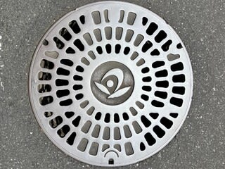 東京都あきる野市のマンホール蓋（その1）あきる野市 - 気まま