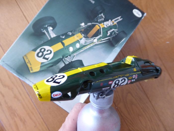 1/25 IMC/TESTOR LOTUS38 ロータス38を作りましたよ - sportscar 1/25 IMC/TESTOR LOTUS38 ロータス38を作りましたよ - sportscar