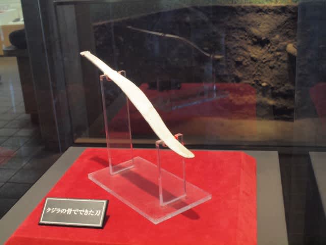 鯨骨刀(マッコウクジラの骨で作った刀) 珍品マッコウクジラの骨刀！！ 高額査定のその理由とは