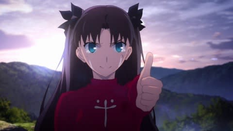 Fate/stay night ワイン アーチャー 凭れ