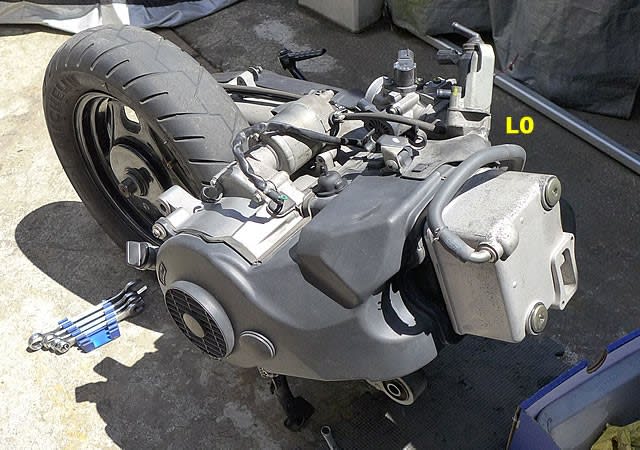 素敵でユニークな アドレスV125S(junk)車 CF4MAエンジン換装 スクーターライフで - パーツ