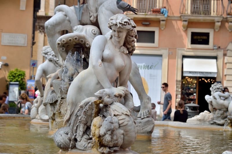 ナヴォーナ広場の3つの噴水…ローマ - イタリア 写真撮りまくり