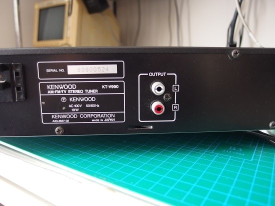 Amazon.co.jp: KENWOOD FM/AMチューナー KT-V990 (depart