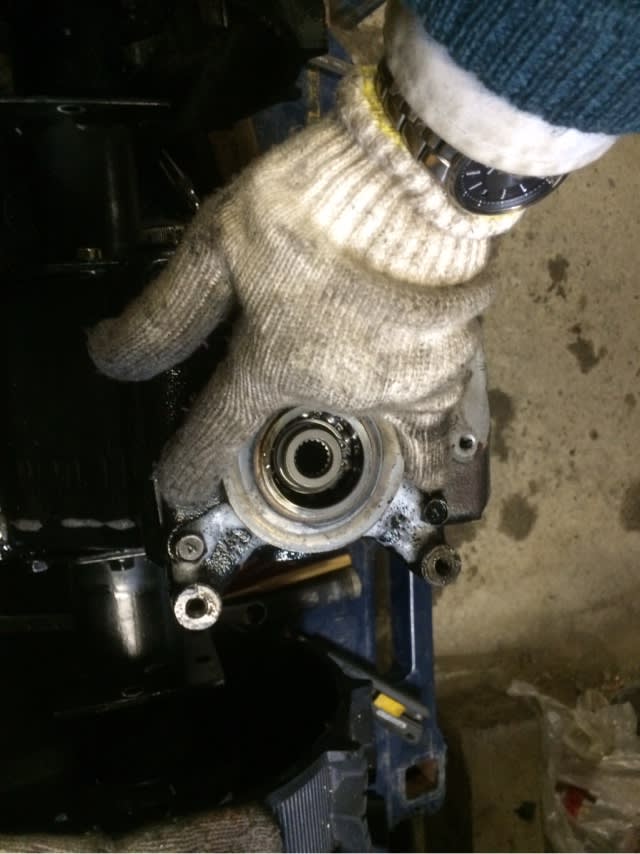 除雪機 ヤマハ YT1290EX 修理 その8 - 内和農園ドタバタ日記