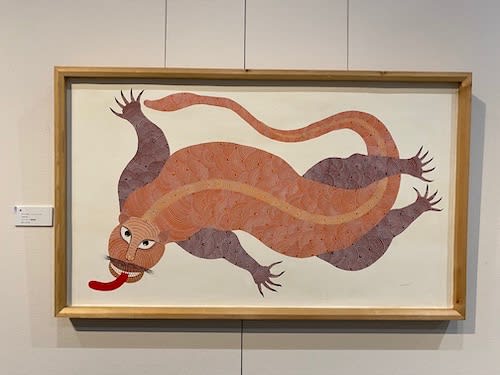 ミティラー美術館コレクション展 インド コスモロジーアート