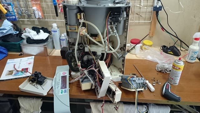 湯名人 電解槽の交換 - ジャノメミシン米沢店