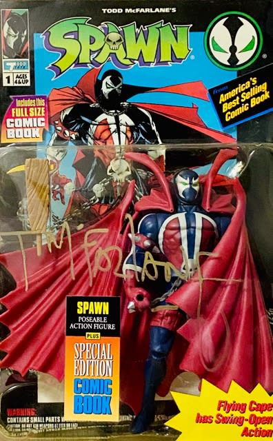 SPAWN #1 Black & White Special Edition トッド