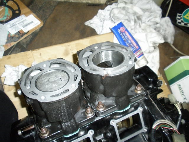 1KTのエンジン腰上OH_05_エンジンの組み立て - ボロバイクを修理 1KTのエンジン腰上OH_05_エンジンの組み立て - ボロバイクを修理