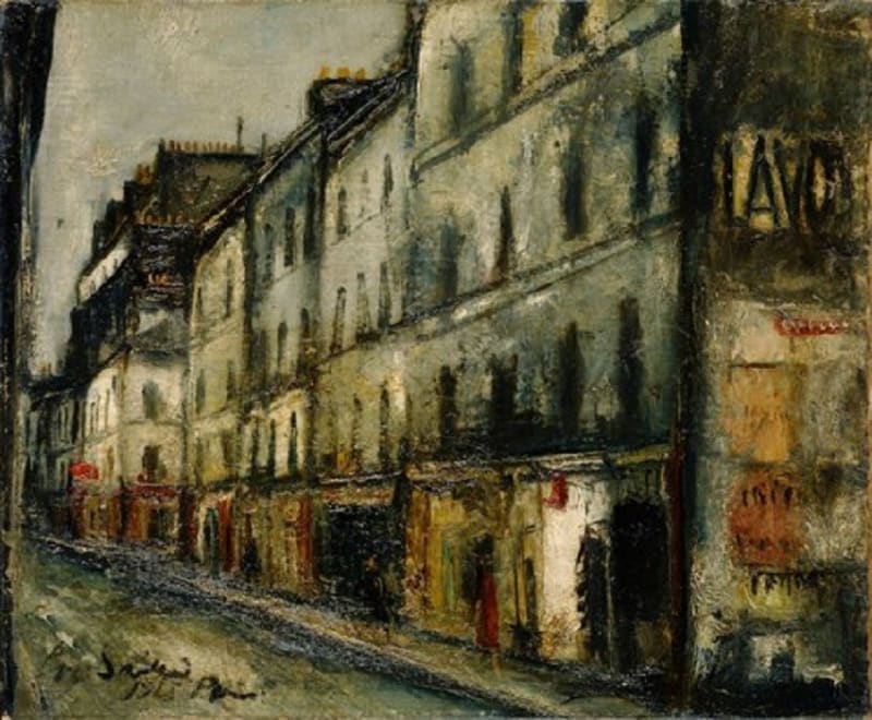 佐伯祐三について 「A PARISU 伝佐伯祐三画」 - 夜噺骨董談義