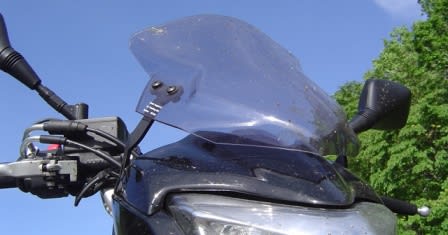 GSR250 Puig Screen（プーチスクリーン） 取付方法・画像など
