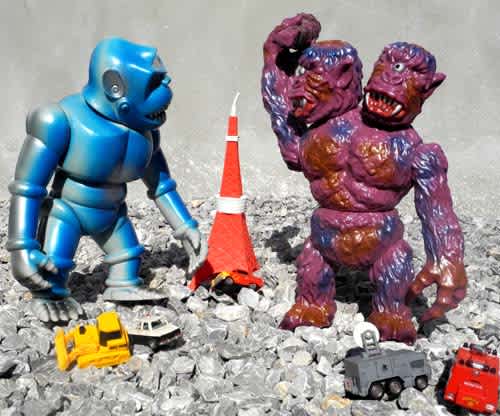 期間限定値下げ　双頭原人　メディコムトイ　ソフビ ロボットゴリラ×双頭原人 - KADOMIUMTANK ソフビブログ