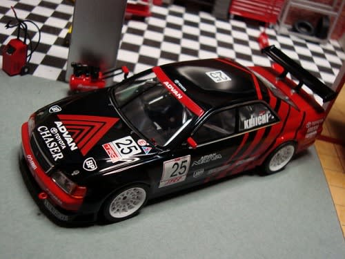 Amazon | 京商 1/43 ADVAN CHASER JTCC #25 土屋圭市 ミニカー