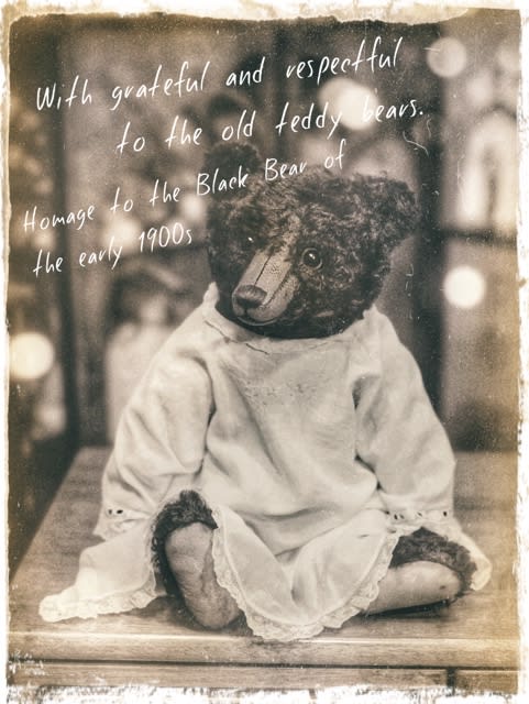 約22年前からの生まれ変わりオールドブラックベア🖤 - KEITA BEAR 約22年前からの生まれ変わりオールドブラックベア🖤 - KEITA BEAR