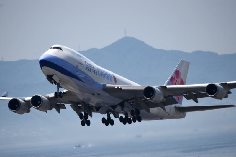 中国国際貨運航空 ジャンボcargo 久し振りに出会う❣️747-400 B