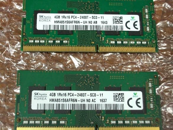 Endeavor NA104/NJ2100/NJ2150/NJ3000での動作保証1GBメモリ tf8su2k