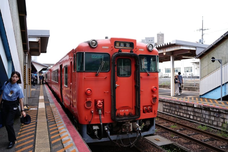 大阪、岡山、山陰、出雲へ（その7）智頭から郡家まで - SAILIN