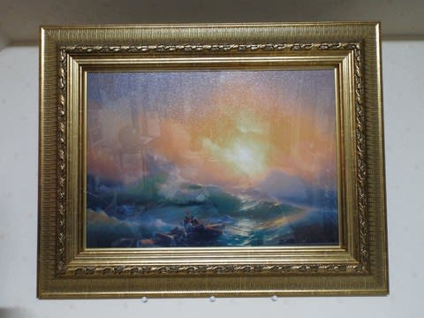 ロシアの名画【第九の怒涛】との不思議なめぐり逢い！ - 松凬からくり帖