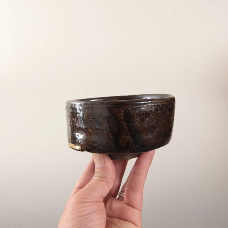 衝撃特価 志戸呂焼半筒茶碗 - ルクラシック 工芸品