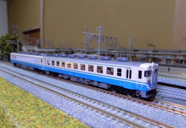 ＴＯＭＩＸの92063 ＪＲキハ５８系ディゼルカー「よしの川」を弄る - ＭＲＦＣ村井レールファンクラブ（1999~）の運転会記録と鉄道模型日記