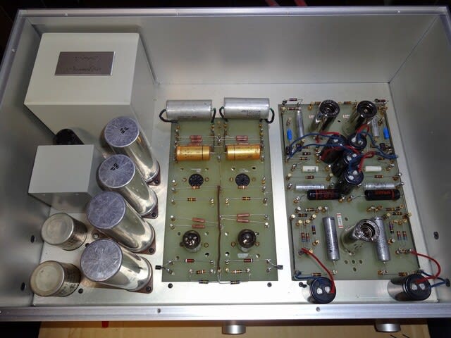 真空管プリアンプ(Marantz#7型EQ部)の見直し。~EQカーブなど 真空管プリアンプ(Marantz#7型EQ部)の見直し。~EQカーブなど