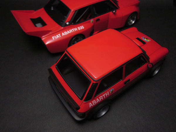 Autobianchi A112 ABARTH（5） - Dig it ちゃぶ台カーモデル製作記