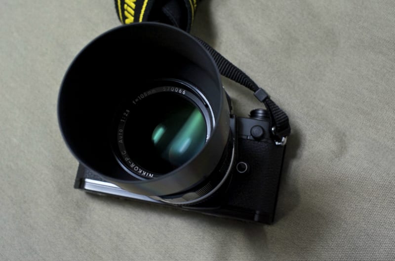 Nikonオールド中望遠レンズNikkor-P.C Auto 105mm F2.5を購入 Nikonオールド中望遠レンズNikkor-P.C Auto 105mm F2.5を購入